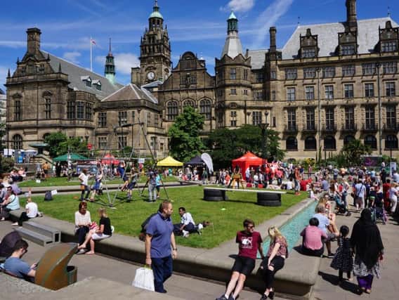 Sheffield was ranked the third happiest place to live in Yorkshire and the Humber
