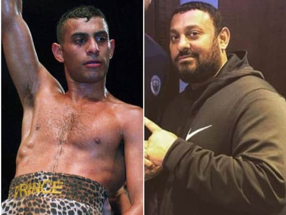 Boxing champ Prince Naseem Hamed as he looks now.