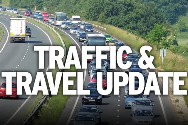 Police said two cars are believed to have been involved in a collision