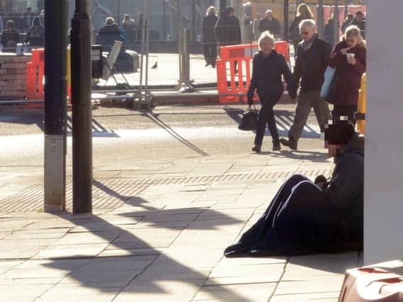 Homelessness has fallen by 60 per cent in five years, according to new data published by Sheffield Council