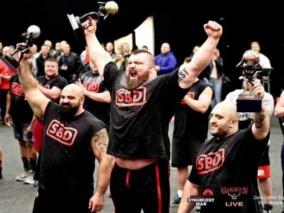 World's Strongest Man Eddie Hall vowing to retain his title as Britain's Strongest Man at Sheffield FlyDSA Arena
