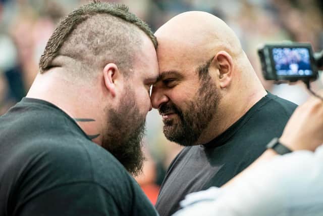 The World's Strongest Man Eddie Hall willgo head to head against the likes of UK strongman superstar and former Europe's Strongest Man Laurence Big Loz Shahlaei
