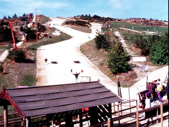 Sheffield's Ski Village during its heyday