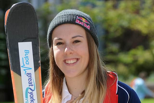 Olympic skier Katie Summerhayes learned to ski at Sheffield's Ski Village