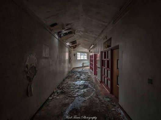 An abandoned hospital visited by Karl Travis (pic: Karl Travis)