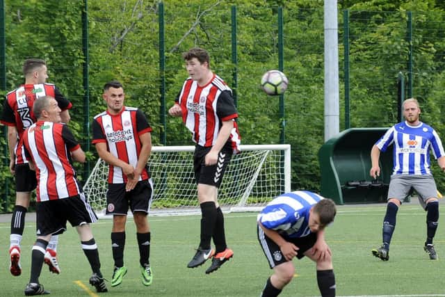 Fans of Sheffield United and Sheffield Wednesday battle it out in the charity match organised for Lucas Brand and his family