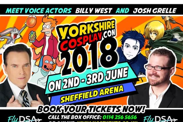 Yorkshire Cosplay Con 2018 big name guests