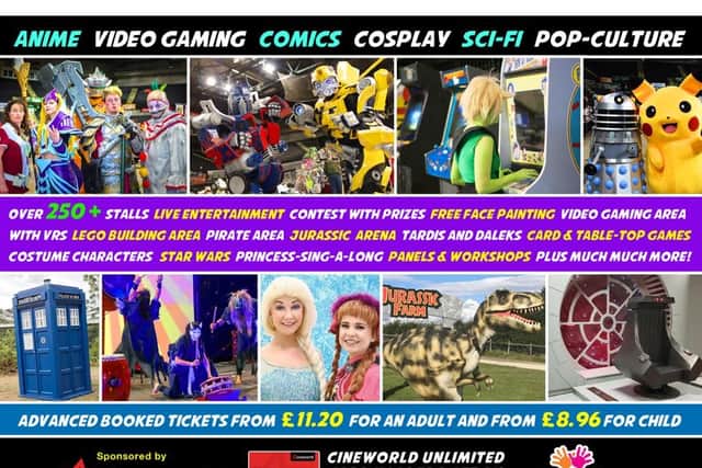 More than 250 stalls at Yorkshire Cosplay Con 2018