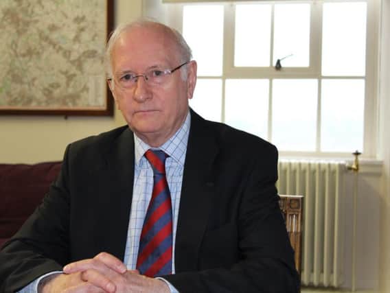 Bad news: Dr Alan Billings is expecting no let up in the pressure on policing budgets in future.