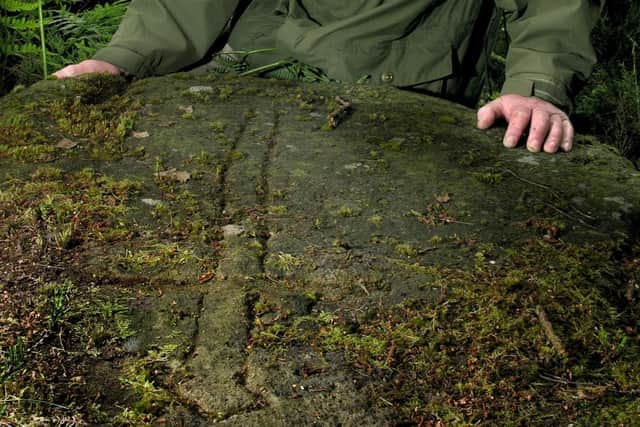 The 'sword in the stone' rock on Wadsley and Loxley Common (pic: David Bocking)