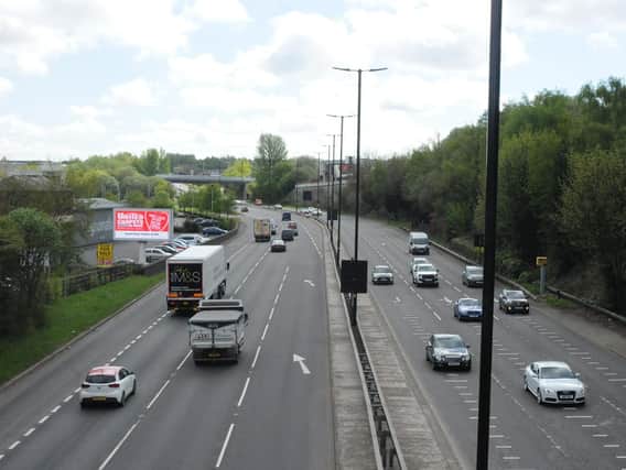 Sheffield Parkway. Picture: Sam Cooper/The Star.