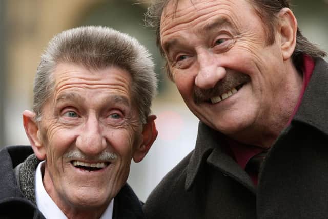 Barry and Paul 'Chuckle' Elliott. Pic: PA.