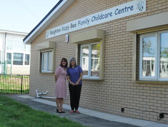 Lisa Burgin and Amanda Webster of Bizzy Bee Family Childcare Centre