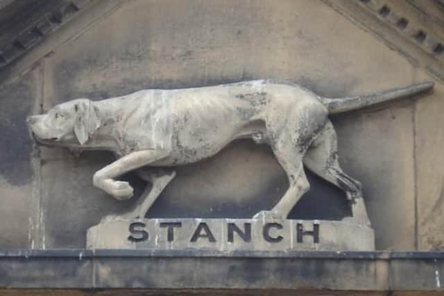 Stanch the Dog statue