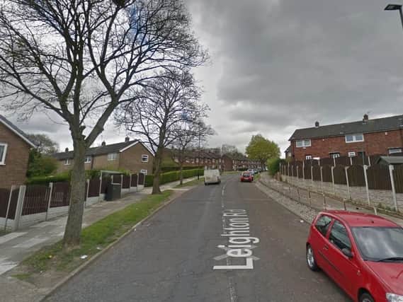 A man was arrested on suspicion of child cruelty offences after a disturbance in Sheffield