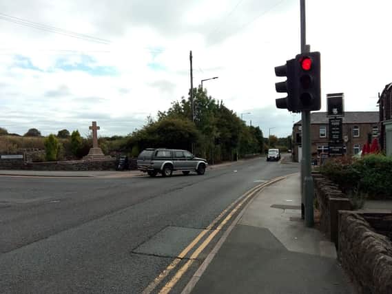 Daft: Plans to create a new road junction just beyond this crossroads have been questioned by councillors