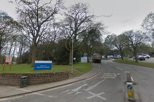 A paramedic was attacked in A&E at Rotherham District General Hospital