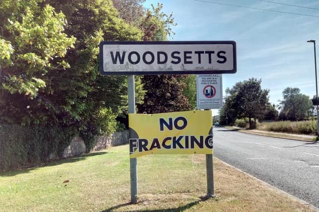 Success: Campaigners who have fought to keep fracking related drilling out of Woodsetts persuaded councillors the application was flawed
