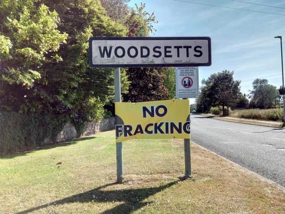 Success: Campaigners who have fought to keep fracking related drilling out of Woodsetts persuaded councillors the application was flawed