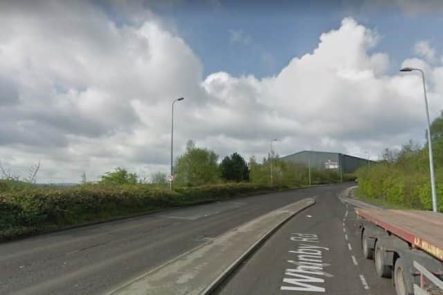 The two-year-old girl was injured in a crash on Whiney Road in Dodworth, Barnsley. Picture: Google