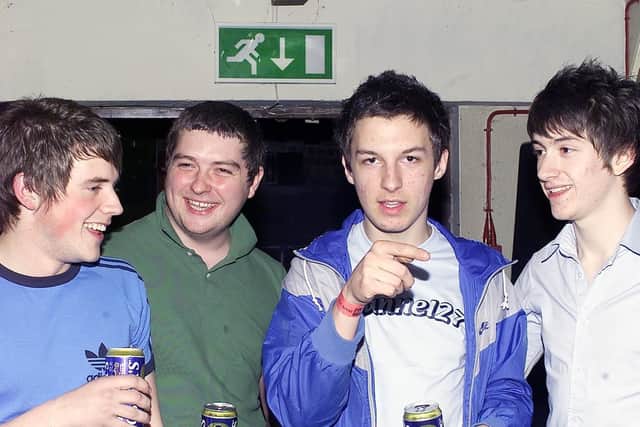 The Arctic Monkeys in their early days