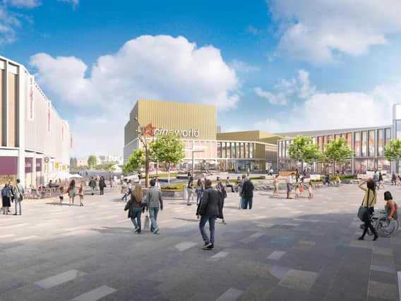 Growing costs: Barnsley's new look town centre will cost so much taxpayers will have to contribute to future bills