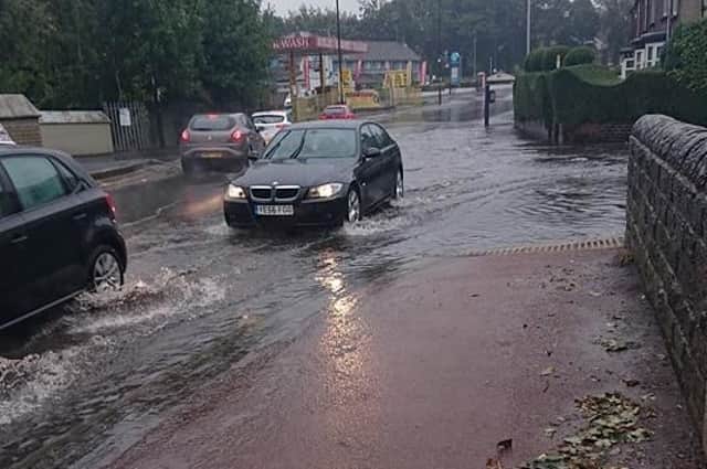 Flooding in Sheffield