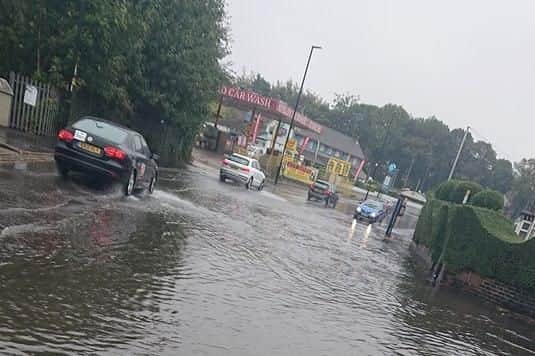Flooding in Sheffield