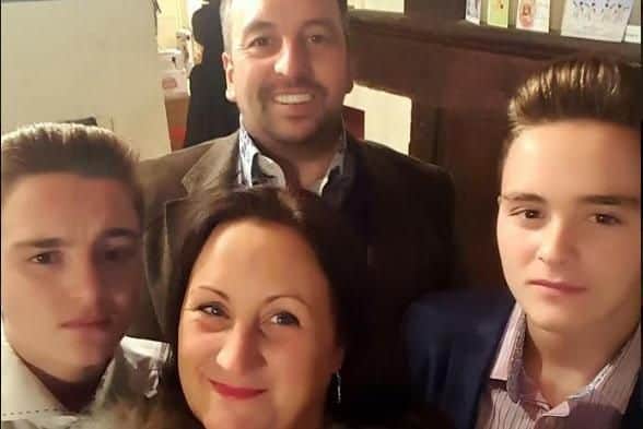 Lee Harris and his family were the victims of a terrifying armed raid in Doncaster