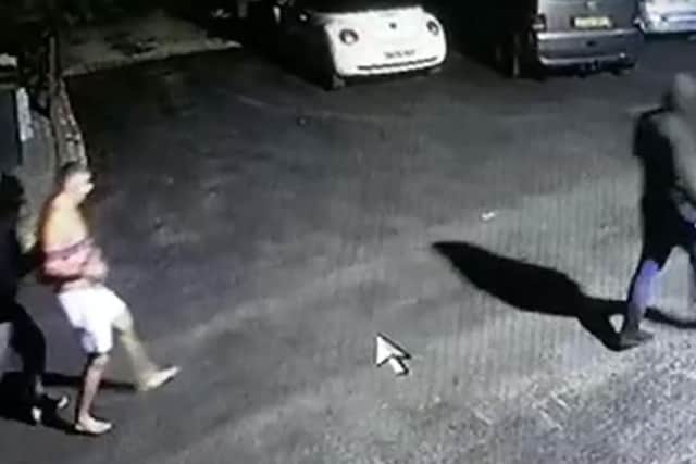 CCTV footage of an armed raid in Doncaster