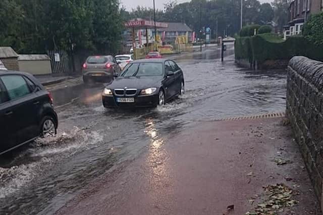 Flooding caused by Storm Bronagh