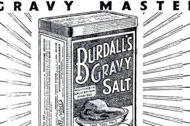 An advertisement for Burdall's gravy salt from The Star in 1945