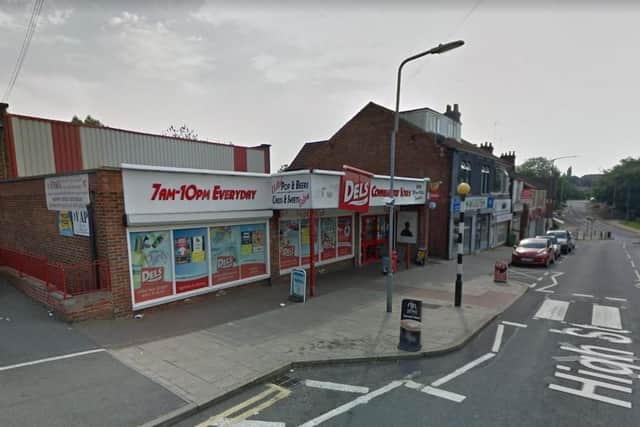 A man was stabbed outside Del's in Swallownest on Sunday night