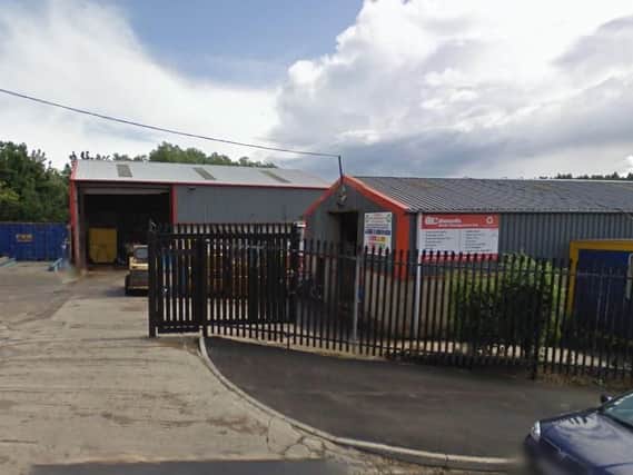 J Edwards Waste Management in Rotherham was fined 30,000 following the accident (pic: Google)
