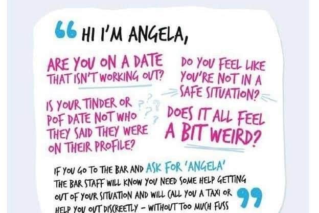 Ask For Angela poster.