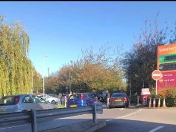 Armed police officers were involved in an operation at Crystal Peaks this morning