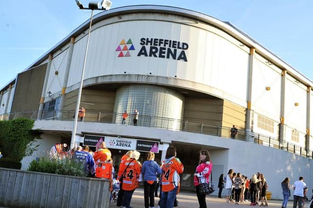 Sheffield Arena.