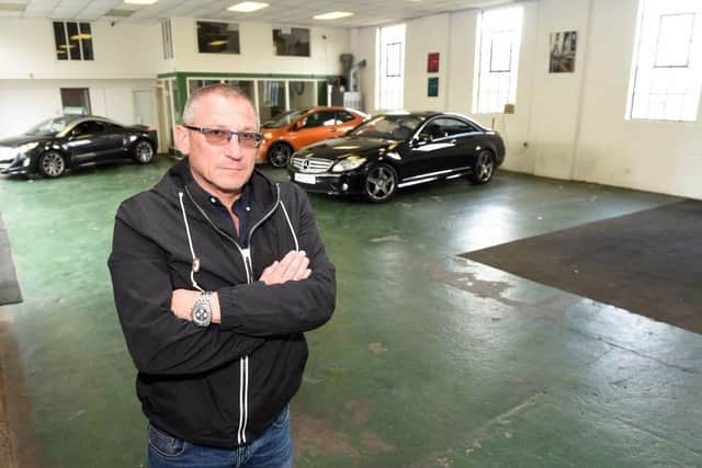 Garage owner Emil Berek
