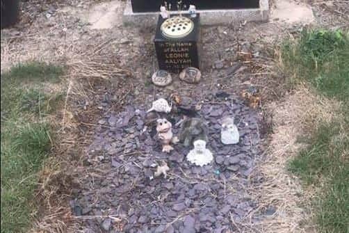 Leonie Lewis' grave