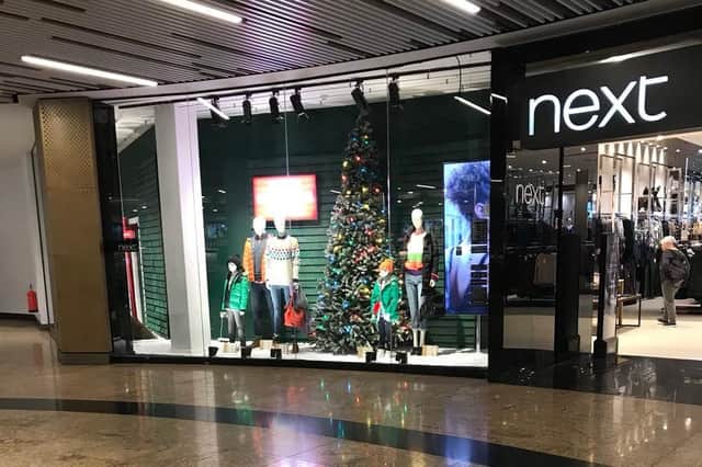Next at Meadowhall have their Christmas tree up - Credit: @J_BELLAMY_19