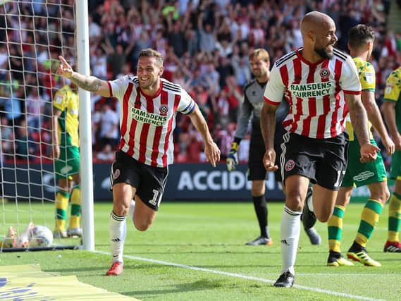 Billy Sharp (left) and David McGoldrick have excelled for Sheffield United this season
