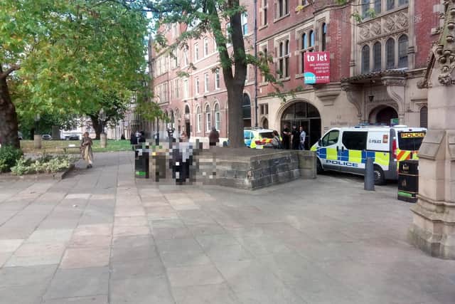 Police called to major incident in Sheffield city centre