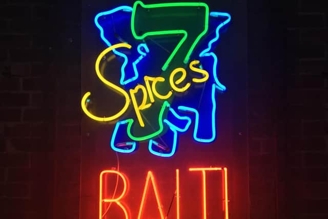 7 Spices Balti sign