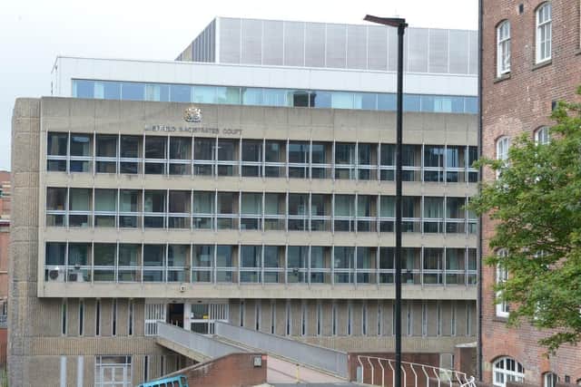 Sheffield Magistrates' Court.