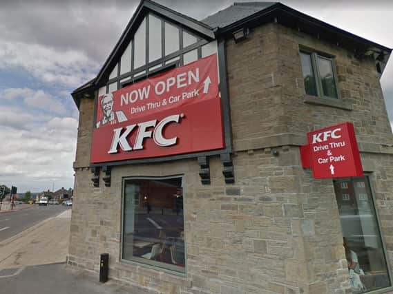 KFC on Barnsley Road, Sheffield Lane Top, was raided on Monday night