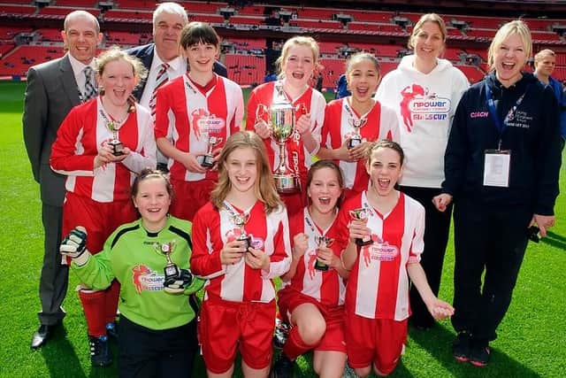Sam Tierney helped her school win at Wembley