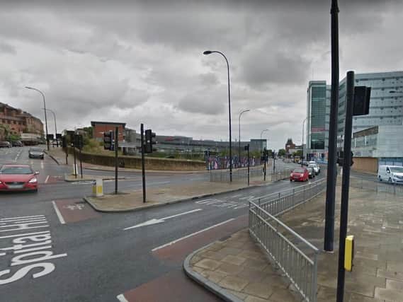 Savile Street, in Sheffield. Google maps