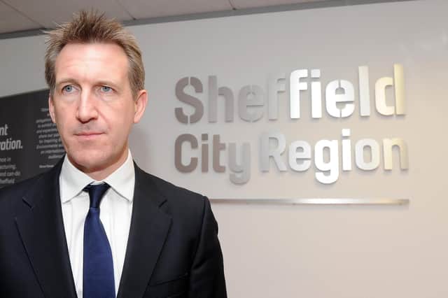 Sheffield City Region Mayor Dan Jarvis: Picture: Andrew Roe/The Star