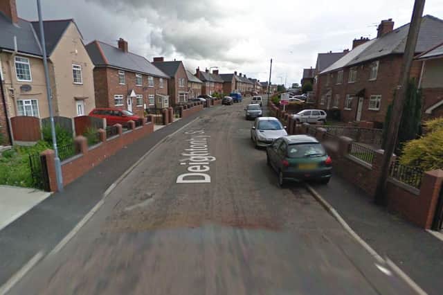 The house fire broke out at a property in Deightonby Street, Thurnscoe at around 3am this morning. Picture: Google Maps