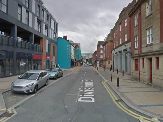 The incident took place on Division Street last night. Picture: Google Maps